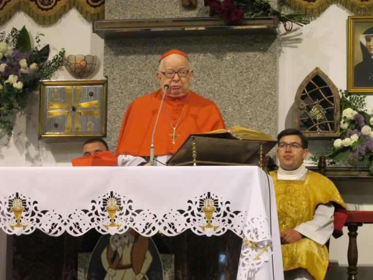 21 V 2016 - uroczysta Msza św. dziękczynna z okazji 25 rocznicy święceń kapłańskich Proboszcza ks. Jana Adamarczuka - słowo ks. kardynała Henryka Gulbinowicza