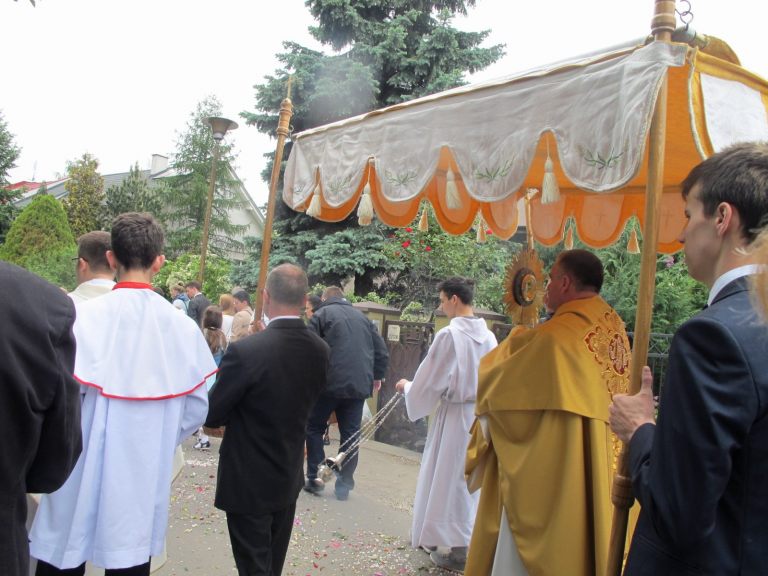 Procesja na Boże Ciało