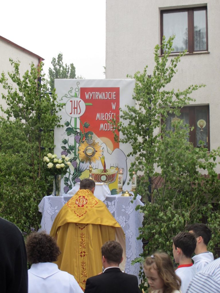 Procesja na Boże Ciało