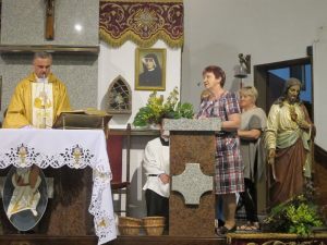  19.06.2016 -Festyn parafialny- Msza św. na rozpoczęcie