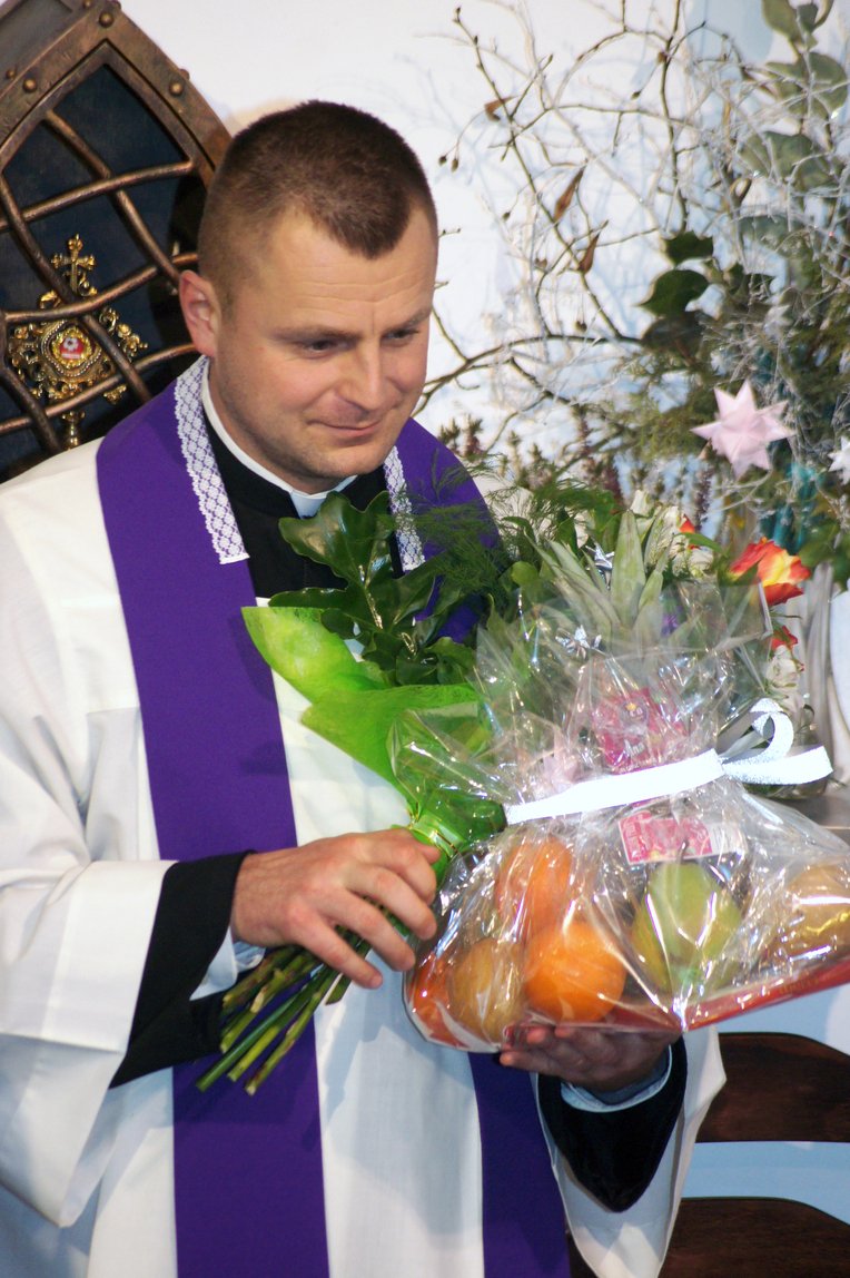 rekolekcje adwentowe głosił ks. Kacper Radzki