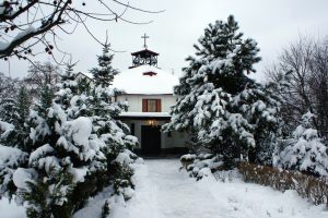 zimowa szata kościoła