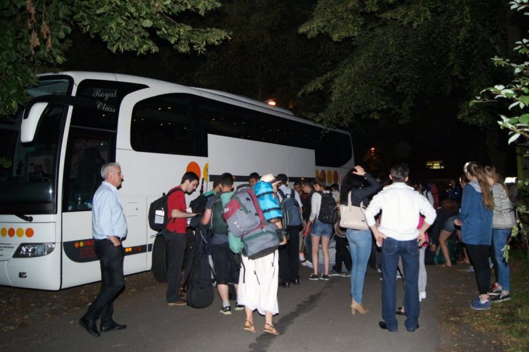 Przyjazd młodzieży z diecezji Lugano w Szwajcarii 19 VII 2016