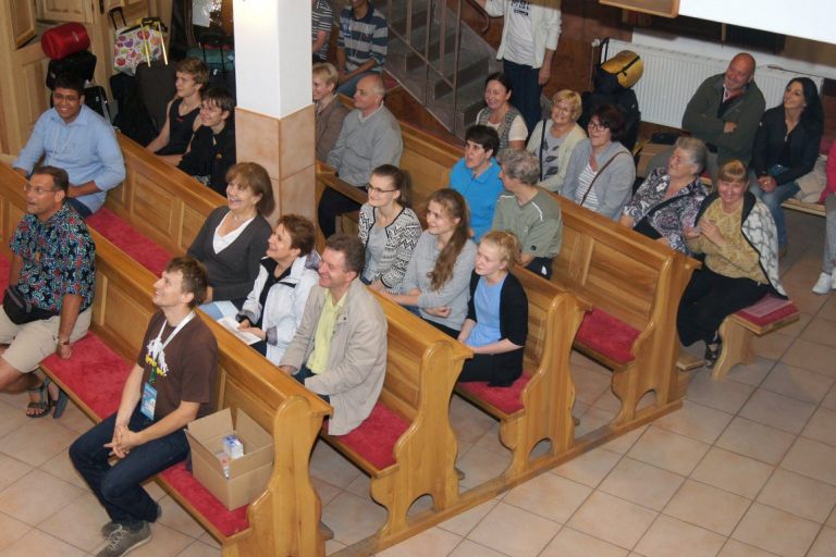 Przyjazd młodzieży z diecezji Lugano w Szwajcarii 19 VII 2016