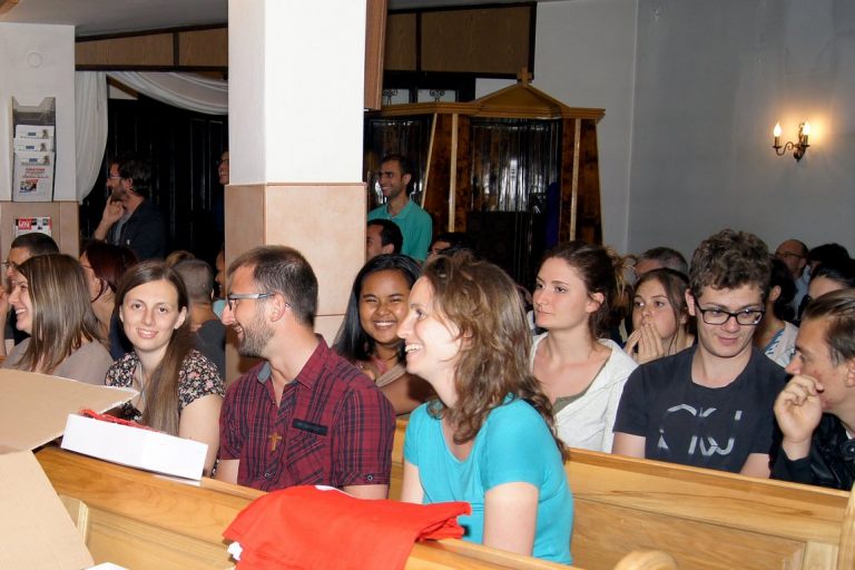 Przyjazd młodzieży z diecezji Lugano w Szwajcarii 19 VII 2016